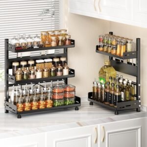 Multi-functional Kitchen Spice Rack For Home Storage
