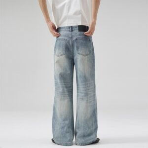 New Light Blue Washed Jeans For Men