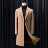 Men's Business Korean Version Slim Fit Handsome Trench Coat