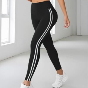 High Waist Hip Lift Tight Belly Trimming Fitness Sports Pants