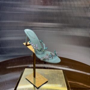 Amoi Crystal Elegant Fashion Outerwear High Heels