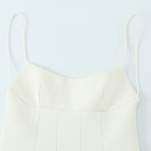 New Autumn Backless Stretchy Short Dress