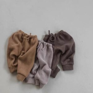 Children's Casual Pants Plus Cashmere Autumn And Winter Clothes