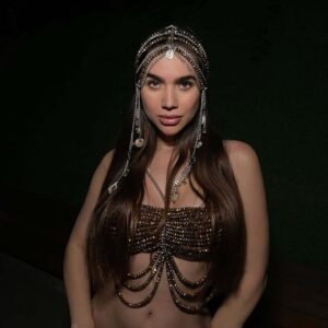 Halter Top Vest Body Chains Chest Necklace