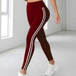 High Waist Hip Lift Tight Belly Trimming Fitness Sports Pants