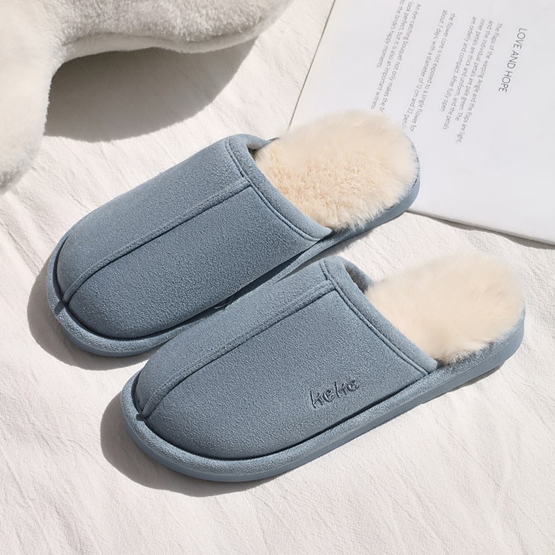 Indoor Warm Plush Cotton Slippers - Image 9