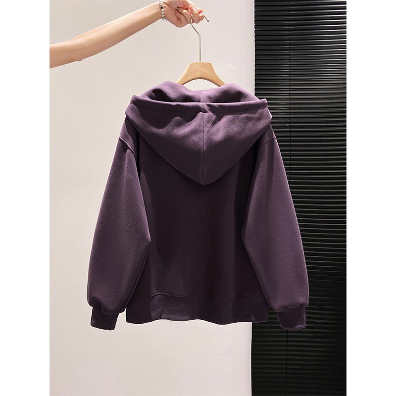 Casual Versatile Sporty Hoodie With Long Sleeves - Image 3