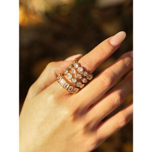 Love Titanium Steel Ring Women's Non-fading Jewelry Light Luxury