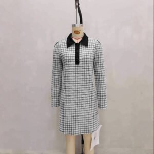 French-style Elegant Knit Dress