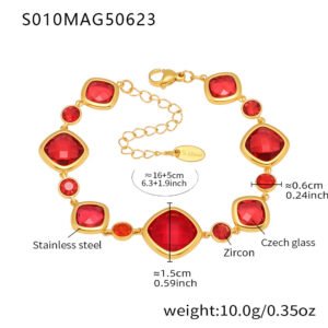18k Gold-Plated Summer Beach-Style Light-Luxury Anklet Foot Jewelry