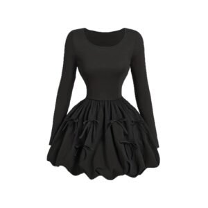 New Stylish And Elegant Waist-cinching Womens Mini Dress