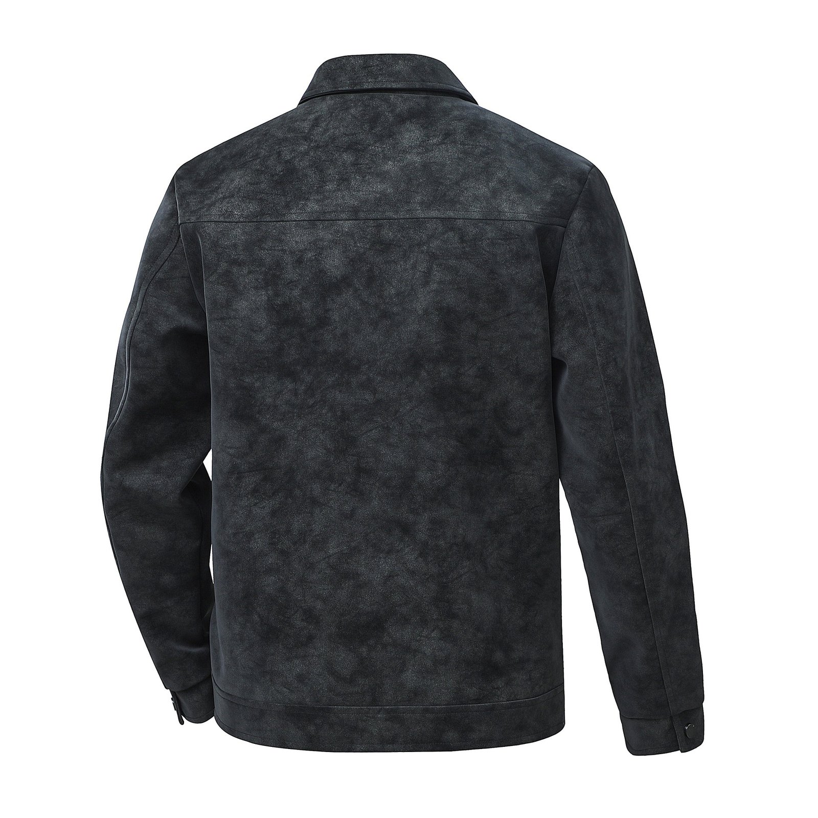 Men's Trendy Casual Streetwear Vintage American-style Leather Jacket - Image 4