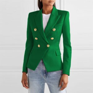 Solid-color Fashionable Casual Suit Jacket