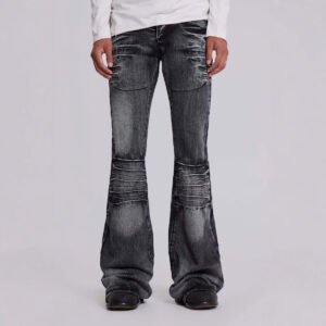 New Slightly Flared Vintage Jeans For Men