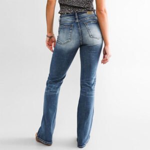 European And American Ladies Jeans Temperament Wild Washed Casual Pants