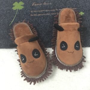 Cute Panda National Treasure Lazy Mute Slippers Removable And Washable