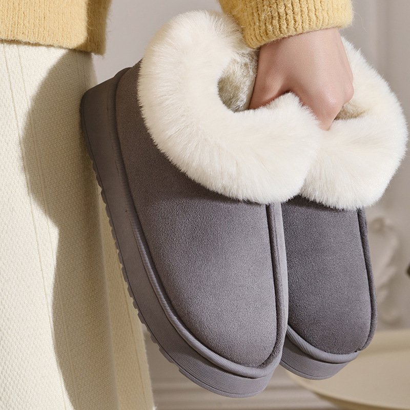 Womens Fashionable Platform Snow Boots - Image 5