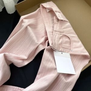 Striped Wide Leg Jeans Women's High Waist