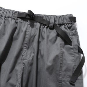 Men's Loose Multi-pocket Overalls With Belt