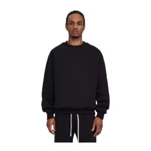 Men's Solid Color Fleece-lined Jacket With A Hoodie Inside