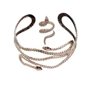 Women's Exaggerated Snake-shaped Dark-style Bracelet