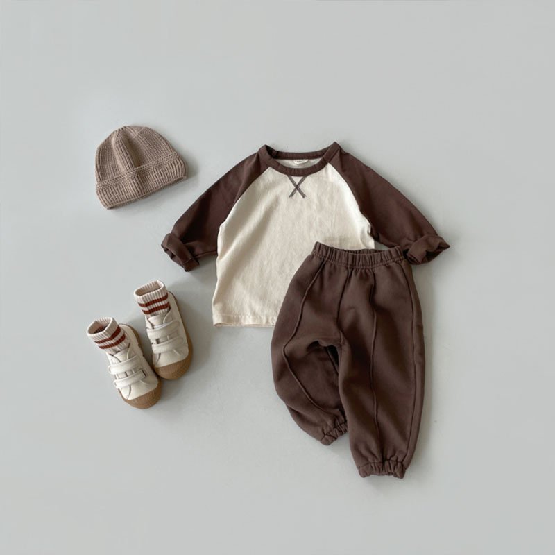 Korean Version Of The Children's Simple Solid Color Casual Pants - Image 4