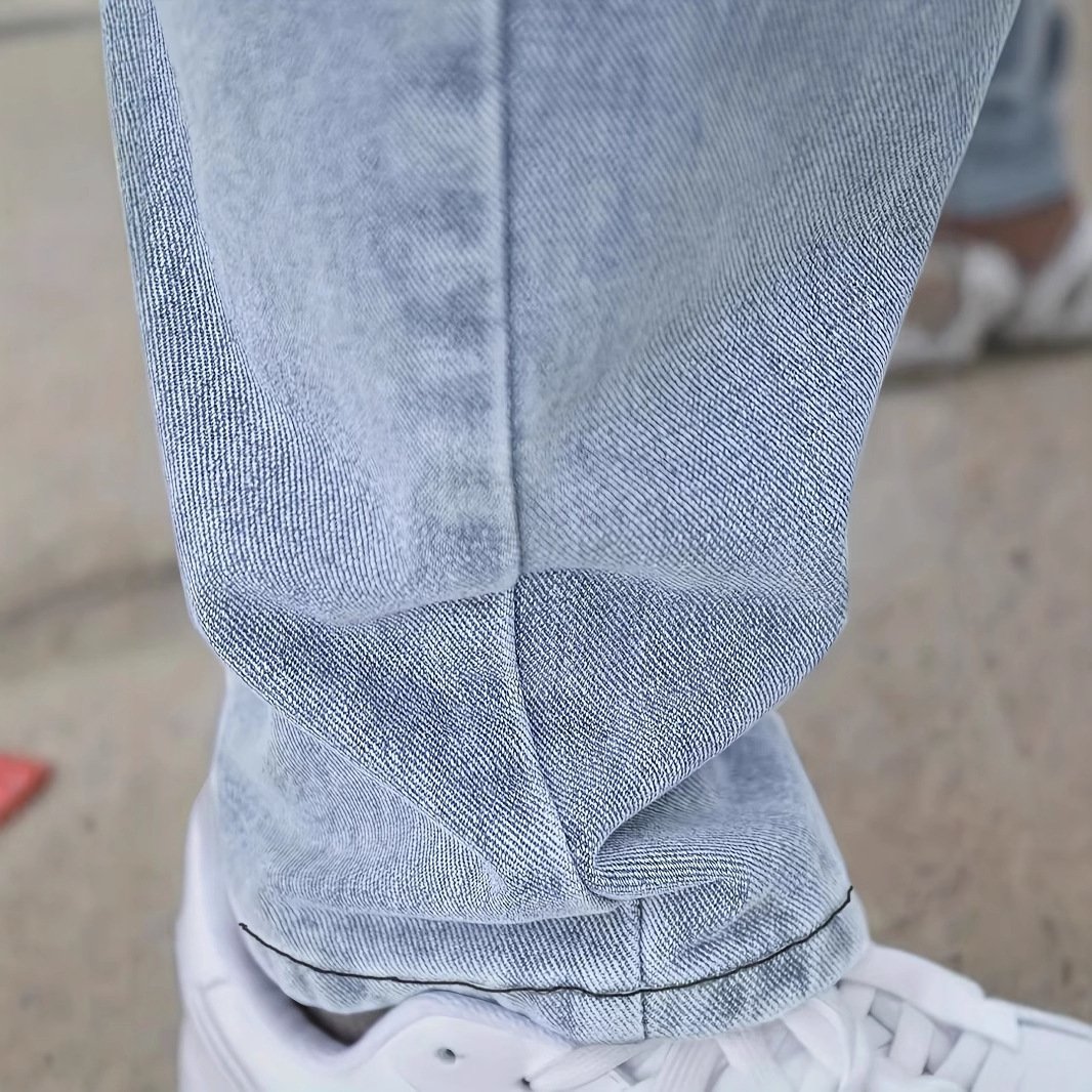 Youth Slim Jeans Men's Fashion Casual Men's Clothing - Image 4