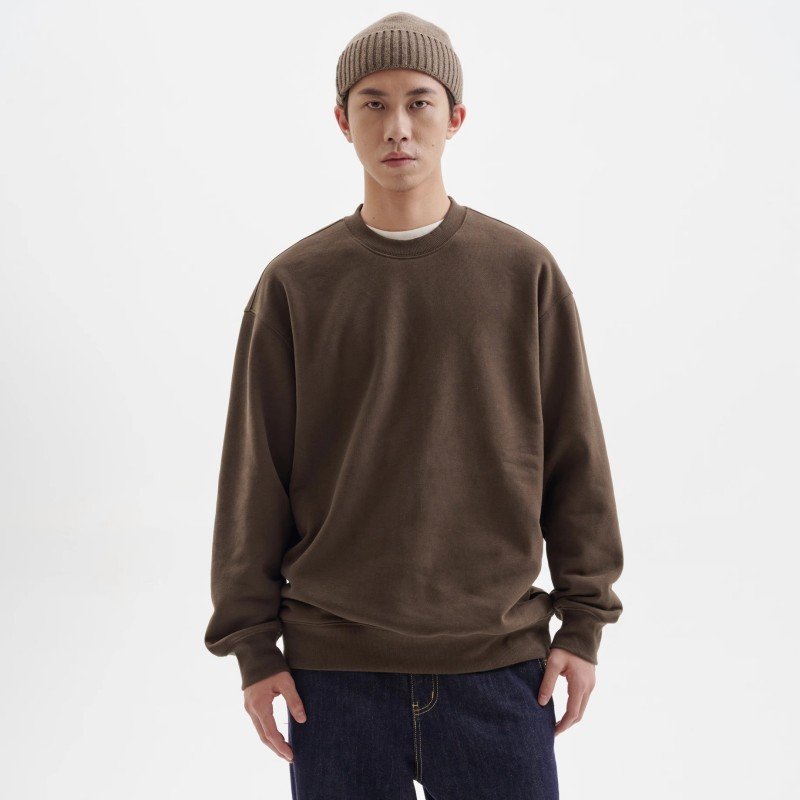Men's Solid Color Fleece-lined Jacket With A Hoodie Inside - Image 2