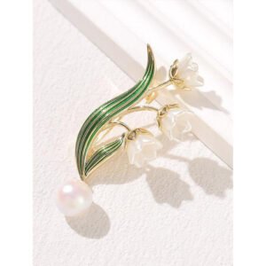 High-end New Exquisite Lily Of The Valley Brooch