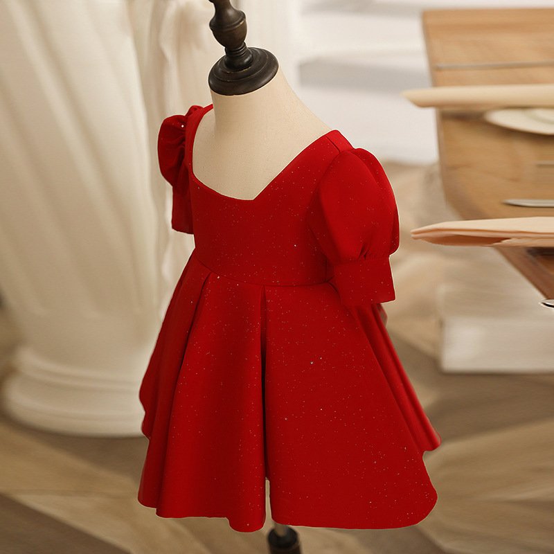 Girls' Piano Performance Dress Huatong Pengpeng Princess Skirt - Image 5