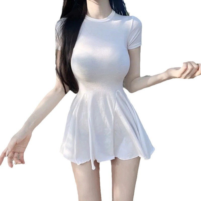 Korean-style Spicy-girl Slim-fit Dress For Women Summer Season - Image 4