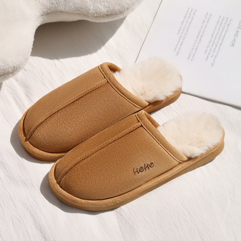 Indoor Warm Plush Cotton Slippers - Image 8