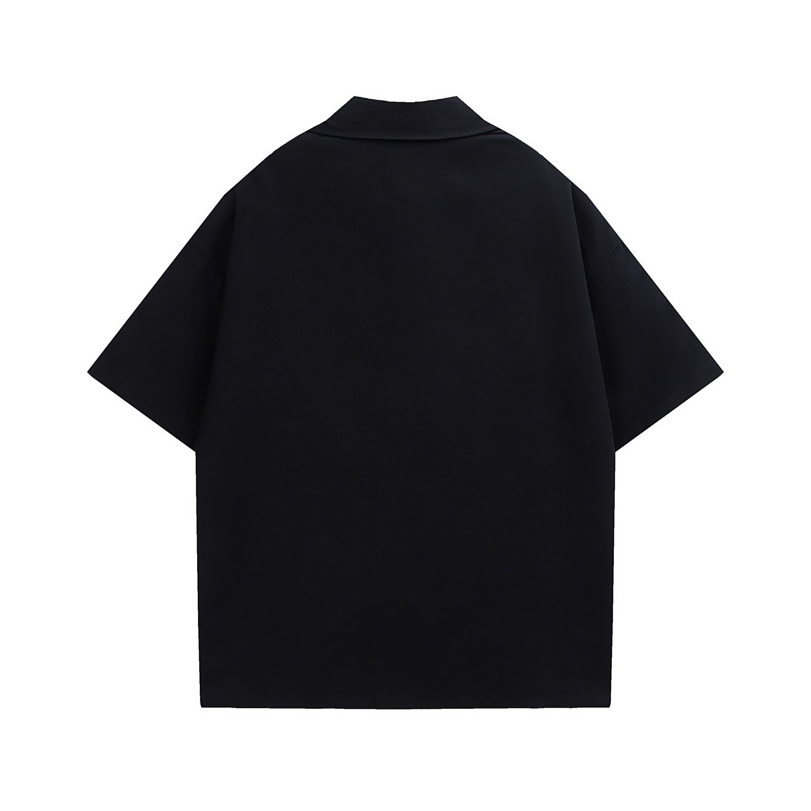 European Hip Hop Letter Short Sleeve Shirt For Men And Women - Image 2