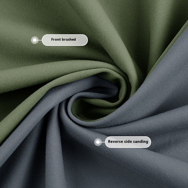 Double-sided Brushed Nude Feel Drawstring Yoga Pants Women - Image 5