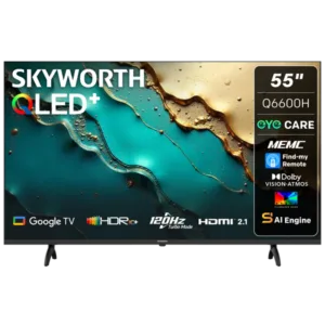 Skyworth 55Q6600H QLED+ Google LED TV - 55"