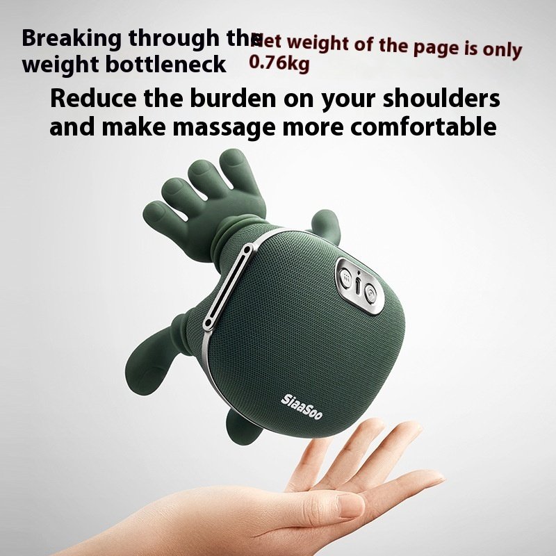 Electric Neck And Shoulder Muscle Massager Wireless Shoulder And Back Kneading Massage Shawl Neck Masajeador Relax Pain Relief - Image 6