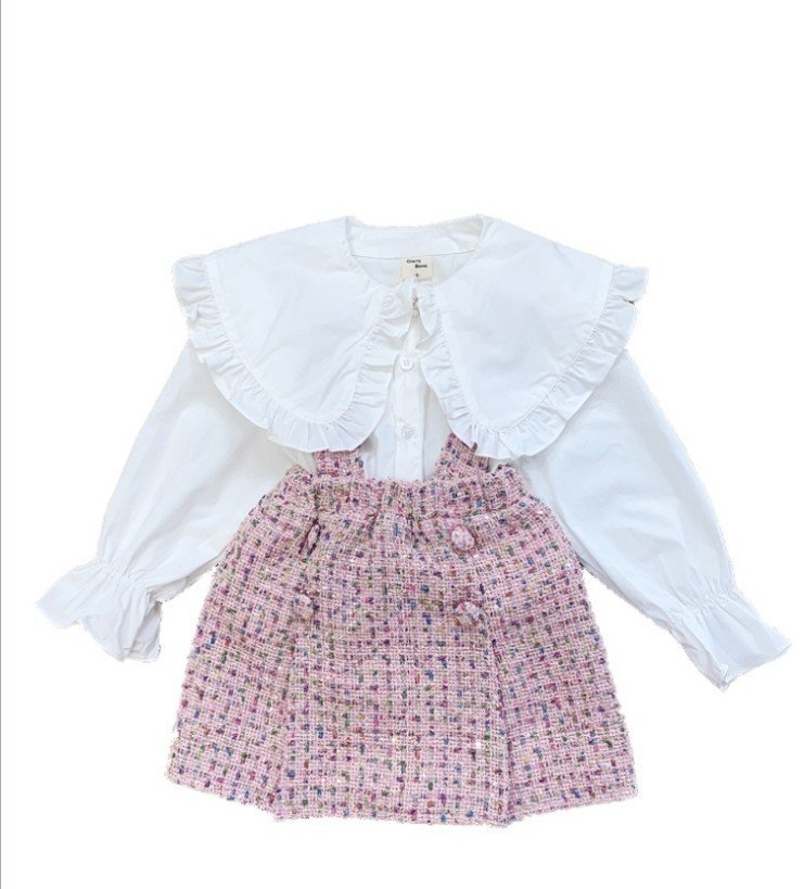 Sunflower Thin Sweater Coat And Skirt Two-piece Suit - Image 5